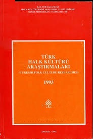 Türk%20Halk%20Kültürü%20Araştırmaları%201993