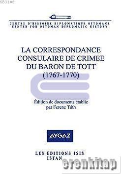 La%20Correspondance%20Consulaire%20de%20Crimee%20du%20Baron%20de%20Tott%20(%201767%20:%201770%20)