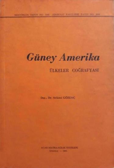 Acar Matbaası, Güney Amerika Ülkeler Coğrafyası, Selami Gözenç