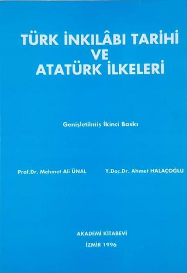 Akademi Kitabevi, Türk İnkılâbı Tarihi ve Atatürk İlkeleri, Mehmet Ali Ünal