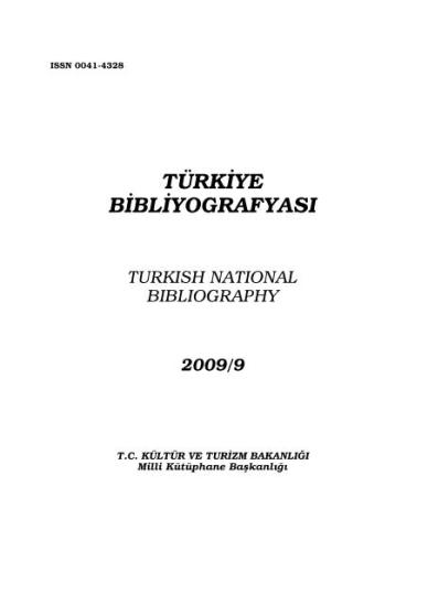 Kültür ve Turizm Bakanlığı Yayınları, Türkiye Bibliyografyası Yıllık Dizin 1996 / 1 - 12 Turkish National Bibliography Anual Index 1996 / 1 - 12, Kolektif