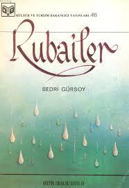 Kültür ve Turizm Bakanlığı Yayınları, Rubailer, Bedri Gürsoy