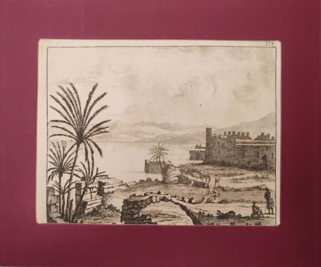 Cornelis de Bruyn, Cornelis de Bruyn, Voyage au Levant, Guillaume Cavelier, 17x13, Paris, 1714, Copper Engravings (Bakır baskı)