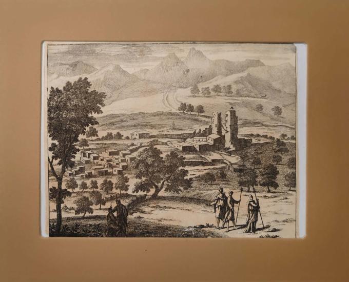 Cornelis de Bruyn, Cornelis de Bruyn, Voyage au Levant, Guillaume Cavelier, 17x13, Paris, 1714, Copper Engravings (Bakır baskı)