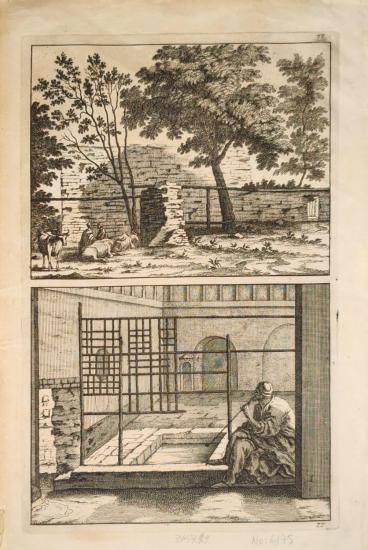 Voyage au Levant, The house of Joseph and Mary in Cairo, Cornelis de Bruyn