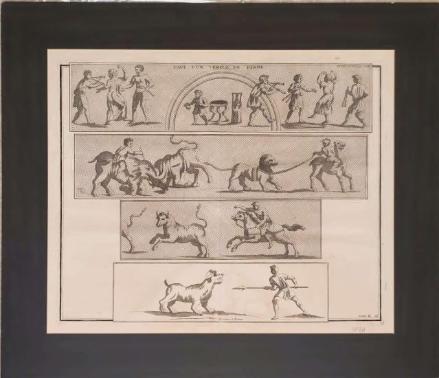 L’antiquite Expliquée et Représentée En Figures Tome Second, Paris, Siyah-Beyaz, 1722