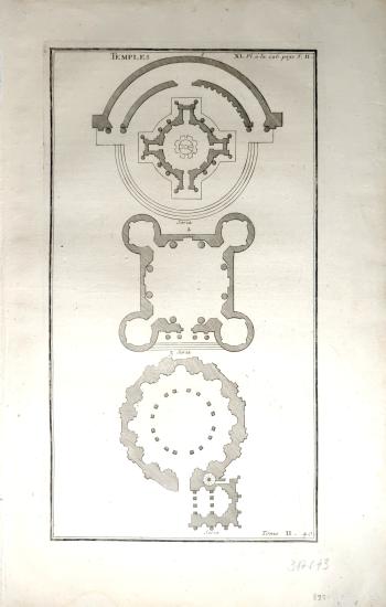 Bernard De Montfaucon, Bernard De Montfaucon, L’antiquite Expliquée et Représentée en Figures Tome Second, 24x34 cm., Paris, 1722