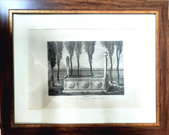 Tombeau Bonneval Ahmed Pascila [Humbaracı Ahmed Paşa’nın Türbesi, Kont Bonneval]