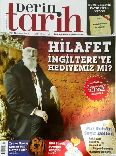 Diyalog Dergi Yayıncılığı, Derin Tarih, Nisan 2013, Sayı 13, Kolektif