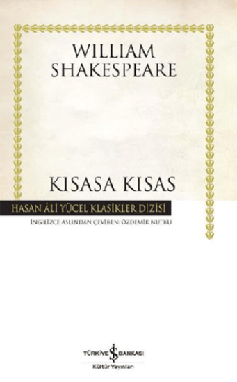 İş Bankası Kültür Yayınları, Kısasa Kısas, William Shakespeare