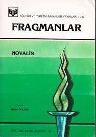 Kültür ve Turizm Bakanlığı Yayınları, Fragmanlar, Novalis