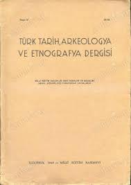 Kültür ve Turizm Bakanlığı Yayınları, Türk Arkeoloji ve Etnografya Dergisi : Sayı : 5, Kolektif