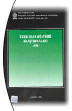Kültür ve Turizm Bakanlığı Yayınları, Türk Halk Kültürü Araştırmaları : Turkish folk culture researches : 1998, Kolektif